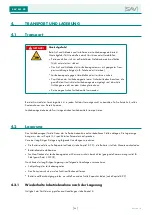 Preview for 28 page of Sav SAV 531.42 Operating Instructions Manual