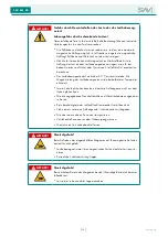 Preview for 36 page of Sav SAV 531.42 Operating Instructions Manual