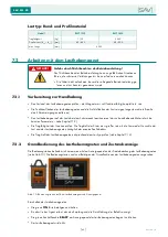 Preview for 40 page of Sav SAV 531.42 Operating Instructions Manual