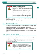 Preview for 81 page of Sav SAV 531.42 Operating Instructions Manual