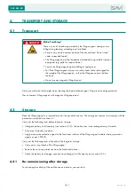 Preview for 82 page of Sav SAV 531.42 Operating Instructions Manual