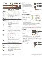 Preview for 2 page of Savant IP Audio 125 with Savant Music 2.0 Quick Reference Manual