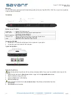 Preview for 3 page of Savant TTV-2018 Deployment Manual