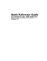 Preview for 1 page of Savi Technology SMR-650P Pod Quick Reference Manual