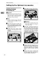 Preview for 36 page of Savin IS300e Operating Instructions Manual