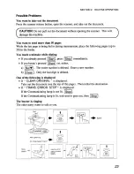 Preview for 31 page of Savin Savinfax 3670 Operator'S Manual