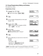 Preview for 89 page of Savin Savinfax 3670 Operator'S Manual