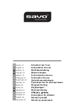 Preview for 1 page of Savo CH-67 Instructions For Use Manual