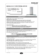 Preview for 1 page of Savo IH-61 User Manual