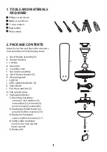 Preview for 2 page of Savoy House 52-CDC-5RV-13 Owner'S Manual