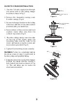 Preview for 6 page of Savoy House 52-CDC-5RV-13 Owner'S Manual