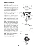 Preview for 9 page of Savoy 14-260-fd-16 Owner'S Manual