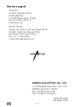 Preview for 24 page of SAWAFUJI ELECTRIC Engel SB Series Owner'S Manual