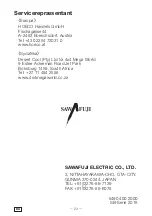 Preview for 96 page of SAWAFUJI ELECTRIC Engel SB Series Owner'S Manual