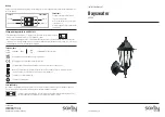 Saxby Lighting Bayswater 40045 Instruction Manual preview