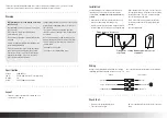 Preview for 2 page of Saxby Lighting Panther Wall 52016 Instruction Leaflet