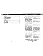 Preview for 3 page of SBC SBC-373B Owner'S Manual Installation And Operating Instructions