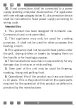 Preview for 12 page of SCAN domestic SK 403-1 User Manual