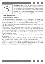 Preview for 21 page of SCAN domestic SK 403-1 User Manual