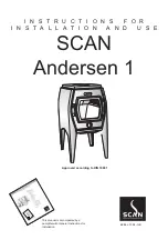 SCAN Andersen 1 Instructions For Installation And Use preview