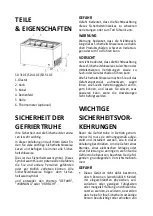 Preview for 22 page of ScanCool SD 310 E User Manual