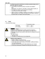 Preview for 12 page of ScanCool SHC 2000 Operating Manual