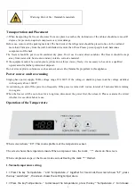 Preview for 10 page of ScanCool XS 602 User Manual