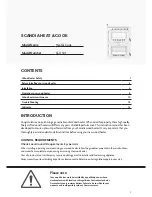 Preview for 3 page of scandia HEAT & COOK SCX 501 Owner'S Manual