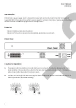 Preview for 2 page of SC&T Power Rack Series User Manual