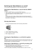 Preview for 10 page of Scania Radio Medium Manual