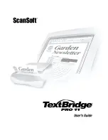 ScanSoft TEXTBRIDGE PRO 11 Manual preview