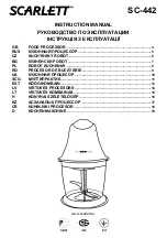 Preview for 2 page of Scarlett SC-442 Instruction Manual