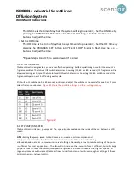 Preview for 5 page of ScentAir ISD8001 Instructions Manual