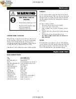 Preview for 8 page of Schaefer VersaMist PVM18 Series User Manual