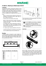 Preview for 6 page of Schako DISA-W Installation, Mounting And Maintenance