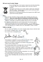 Preview for 17 page of SchaubLorenz SLF E107W0M Instruction Booklet