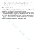 Preview for 24 page of SchaubLorenz SLF E107W0M Instruction Booklet