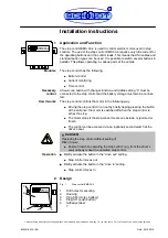 Schaudt EMS 03-4 Installation Instructions preview