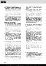 Preview for 48 page of Scheppach 5901809900 Translation Of Original Instruction Manual