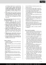 Preview for 71 page of Scheppach 5901809900 Translation Of Original Instruction Manual