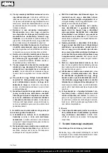 Preview for 76 page of Scheppach 5901812900 Translation Of Original Instruction Manual