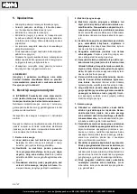 Preview for 96 page of Scheppach 5901812900 Translation Of Original Instruction Manual