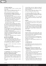 Preview for 42 page of Scheppach 5902210901 Translation Of Original Instruction Manual