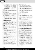 Preview for 62 page of Scheppach 5903110901 Translation Of Original Instruction Manual