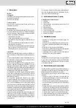 Preview for 93 page of Scheppach 5903110901 Translation Of Original Instruction Manual