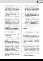 Preview for 107 page of Scheppach 5903306901 Translation Of Original Instruction Manual