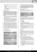 Preview for 109 page of Scheppach 5903403901 Translation Of Original Operating Manual