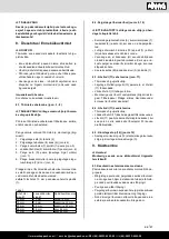 Preview for 87 page of Scheppach 5903405901 Translation Of Original Instruction Manual