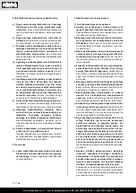 Preview for 72 page of Scheppach 5903602901 Translation Of The Original Operating Manual