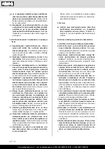 Preview for 92 page of Scheppach 5903602901 Translation Of The Original Operating Manual